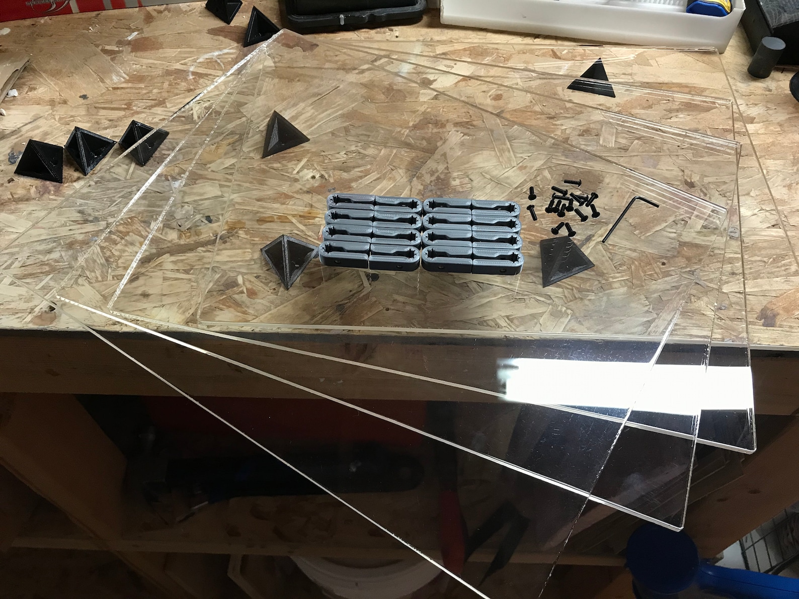 IKEA Detolf Acrylic Shelf Addition FULL DIY Kit Complete Etsy