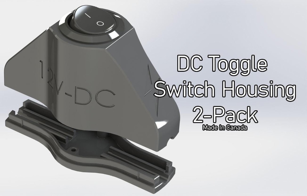DC Rocker Switch Housing | 2-pack | Canadian Made - Etsy