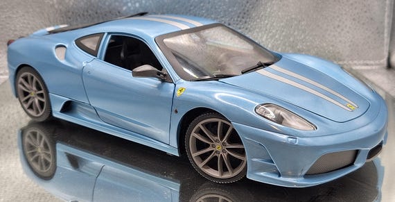 1:18 Ferrari F430 Scuderia | Hotwheels Elite - Etsy