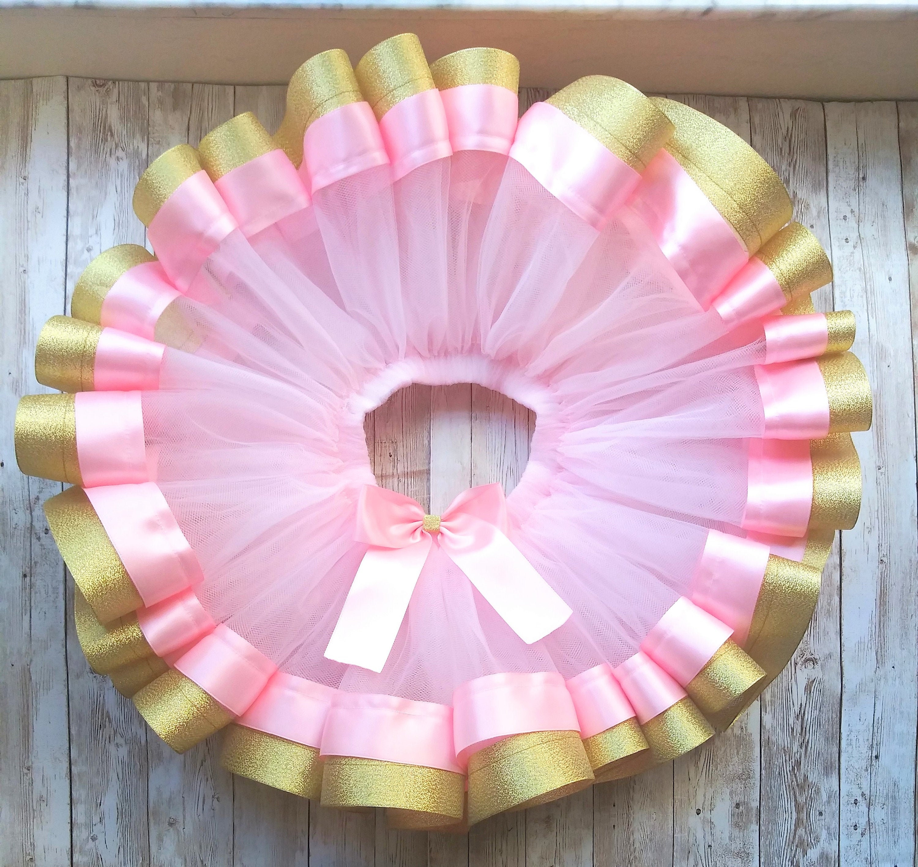 Pink and Gold Tutu - Etsy