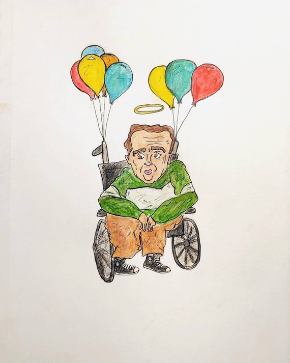 Eric The Actor LynchFly with BalloonsHoward SternWack Pack 