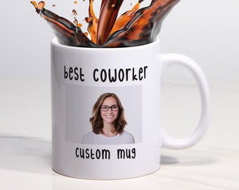 Rush Best Mug Gift for Coworker, Mom, Dad, Sister, Brother, Friend, Boyfriend, Girlfriend. 11 ounce Ceramic Mug with photo printing. 24 Hour