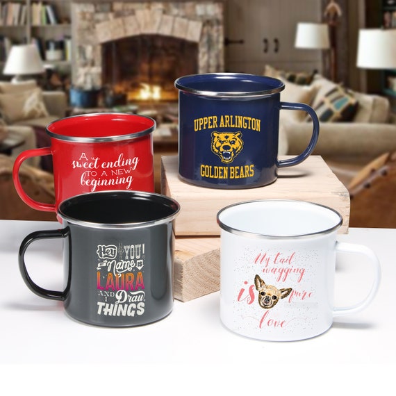 Camp Mugs | Personalized Enamel Mug