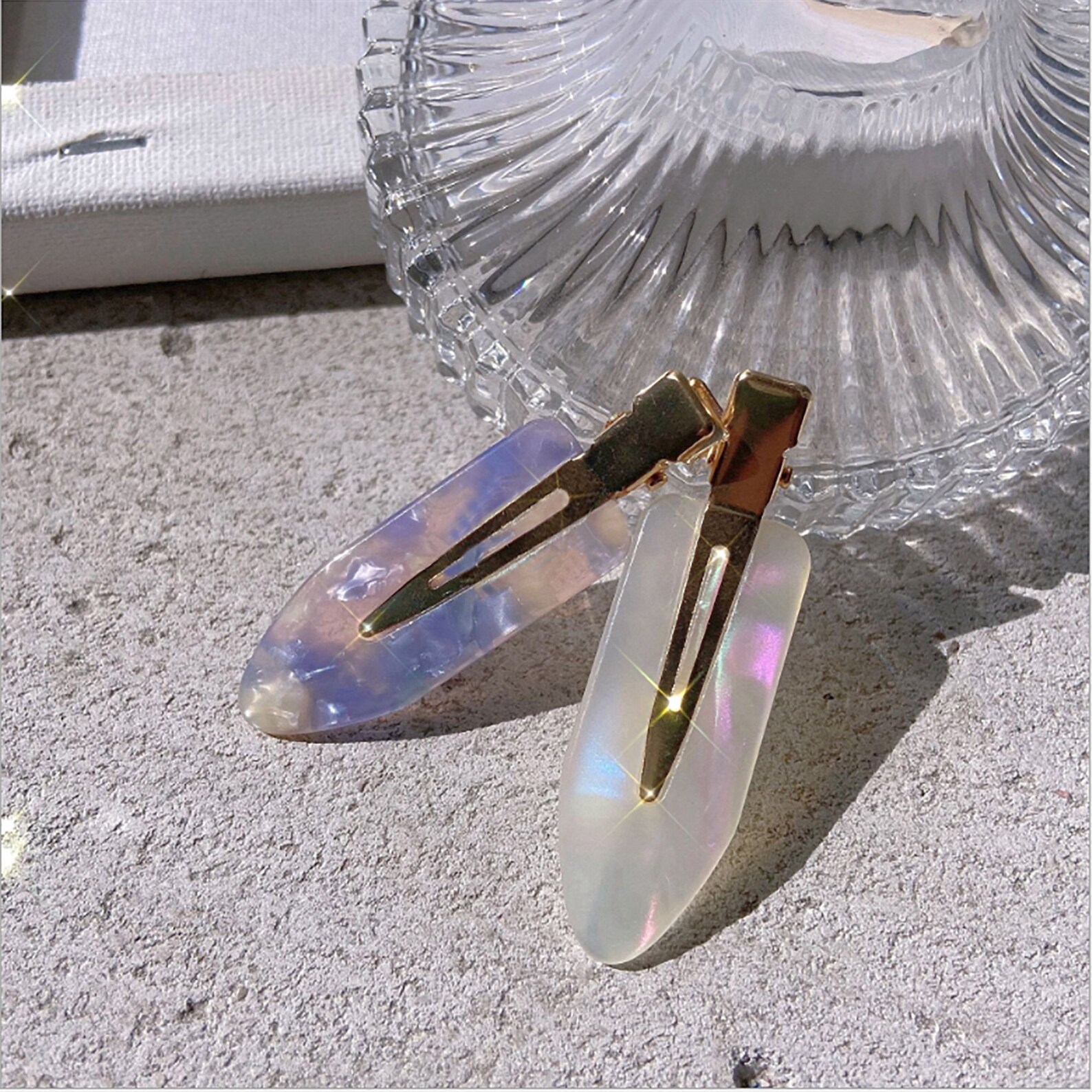 Colorful No Bend No Crease Hair Clips Duck Bill Hair Clips Etsy