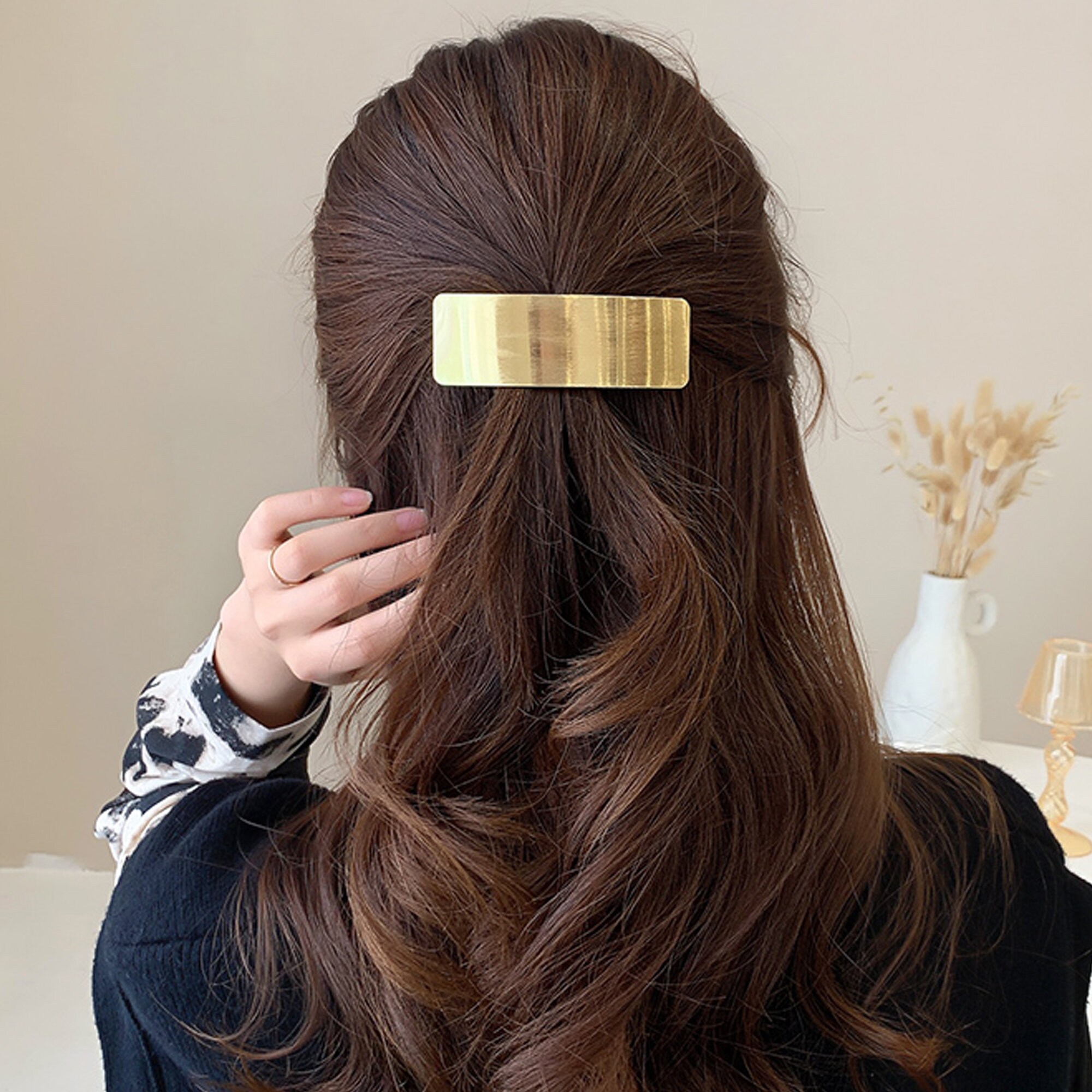 Metal Hair Clips Vintage Hair Clip Hair Accessories For Etsy