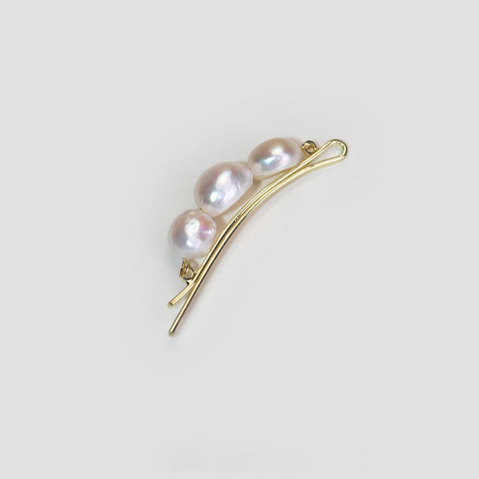 Retro Pearl Hair Clip Pearl Barrette Pearl Hairpin Pearl Etsy