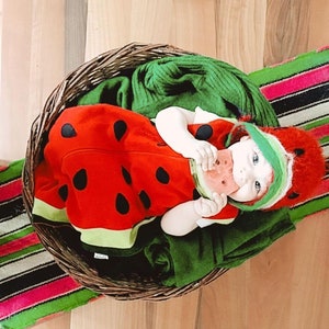 Watermelon Jumpsuit Costume, Fruit Baby Costume