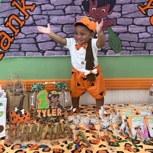 Bamm Bamm Costume for Flintstones Birthday Party Outfit! Flintstones themed part, halloween costume