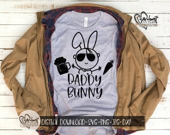 Download Daddy Bunny Svg Etsy