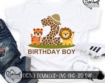 Download Zoo Birthday Svg Etsy