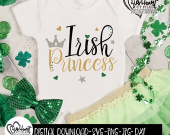 Irish Princess Svg Etsy
