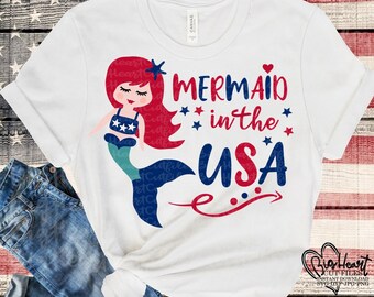 Free Free 273 Mermaid In The Usa Svg SVG PNG EPS DXF File