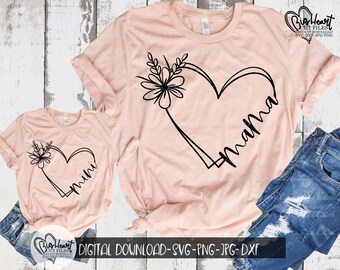 Download Mother Daughter Svg Etsy