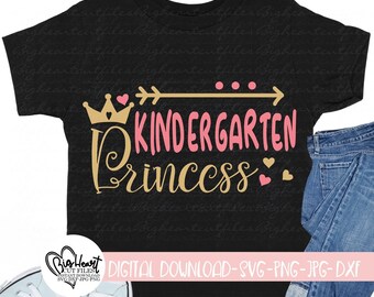 Download Kindergarten Princess Svg Etsy