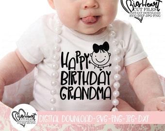Download Grandma Birthday Svg Etsy