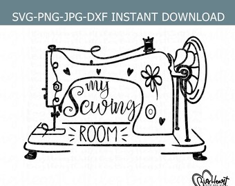 Sewing Machine Svg Etsy