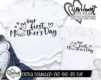 Free Free 313 Our First Mothers Day Svg SVG PNG EPS DXF File