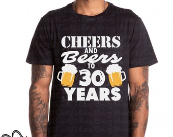 Cheers And Beers Svg Etsy