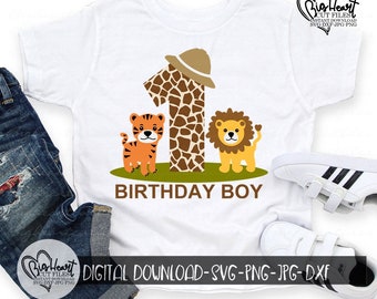 Download Safari Birthday Svg Etsy