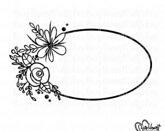 Download Oval Frame Svg Etsy 3D SVG Files Ideas | SVG, Paper Crafts, SVG File