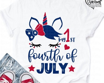 Download July 4th Unicorn Svg Etsy
