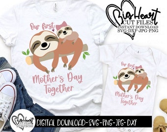First Mothers Day Svg Etsy