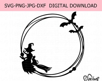 Download Halloween Wreath Svg Etsy