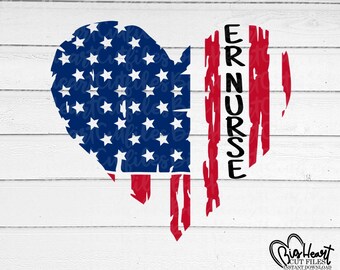 sign nurse idea gift Distressed Flag Svg PNG nurse svg pdf usa flag USA flag svg Dxf nurse Flag shirt vector design eps