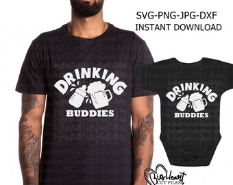 Drinking Buddies Svg Etsy