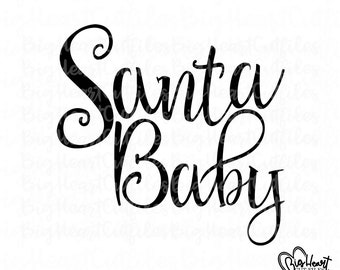 Download Santa Baby Svg Etsy PSD Mockup Templates