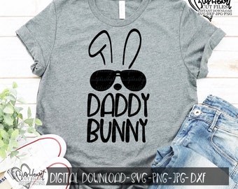 Download Daddy Bunny Svg Etsy