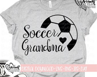 Download Soccer Grandma Svg Etsy