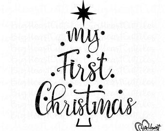 Download 1st Christmas Svg Etsy