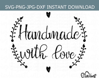 Download Hand Made Svg Etsy