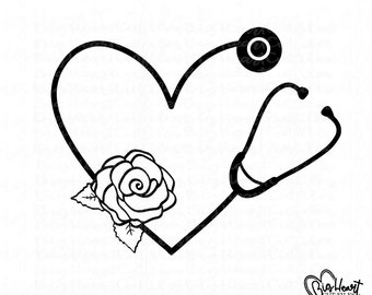 Download Free Heart Rose Svg Etsy SVG Cut Files