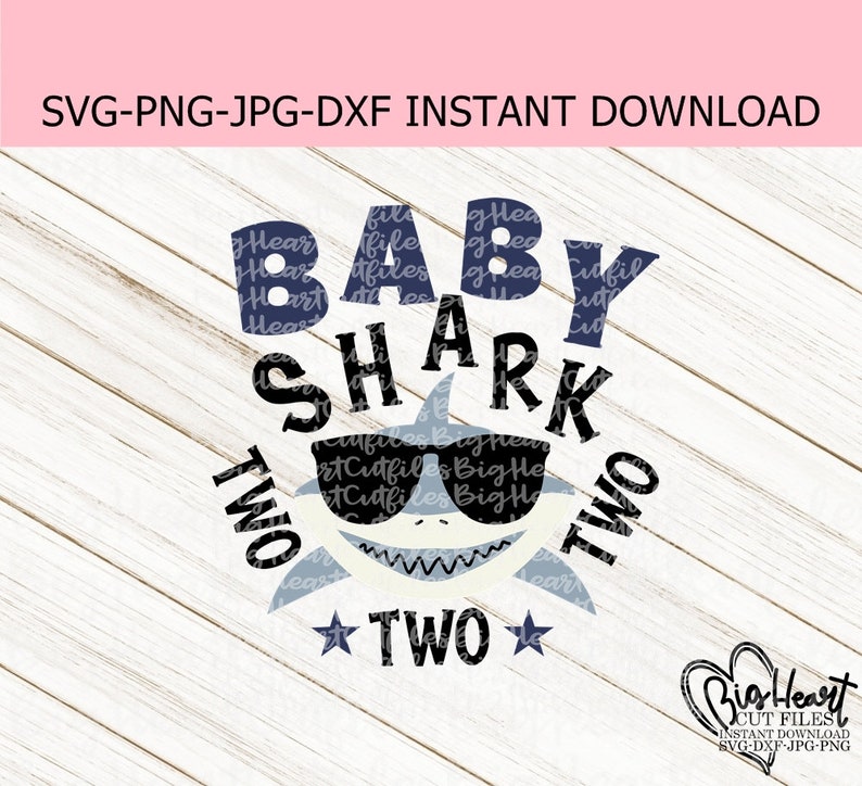 Free Free 315 Baby Shark 2Nd Birthday Svg SVG PNG EPS DXF File
