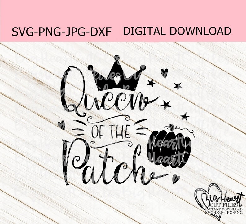 Download Clip Art Pumpkin Patch Fall Svg Pumpkin Queen Svg Silhouette Jpg Cricut Funny Kids Svg Design Sublimation Dxf Png Queen Of The Patch Svg Art Collectibles