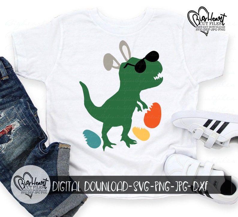 Download Easter Dinosaur Svg Dinosaur Boy Easter Svg Png Jpg Dxf | Etsy
