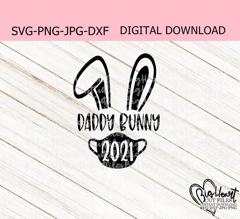 Free Daddy Bunny Svg 921 SVG PNG EPS DXF File