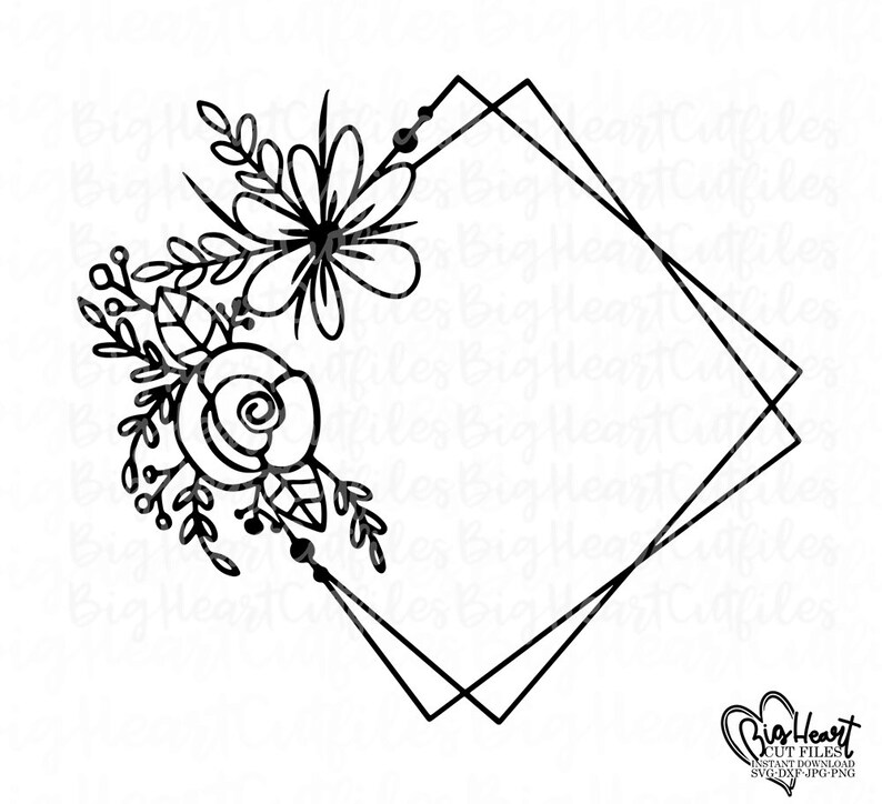 Free Free 316 Silhouette Flower Wreath Svg SVG PNG EPS DXF File