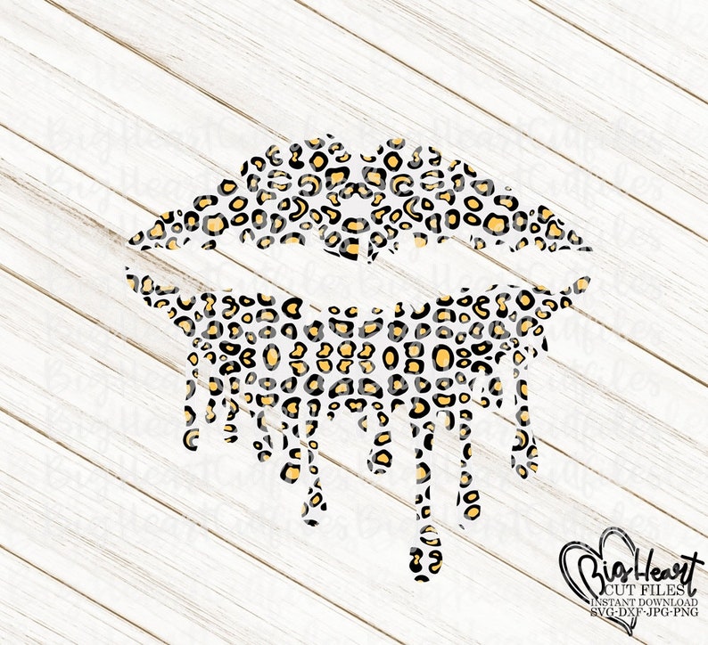 Free Free 133 Leopard Dripping Lips Svg Free SVG PNG EPS DXF File