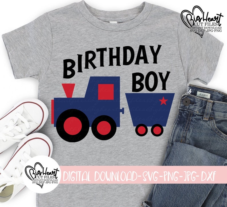 Download Birthday Train Svg Png Jpg Dxf Train Birthday Boy Svg Etsy
