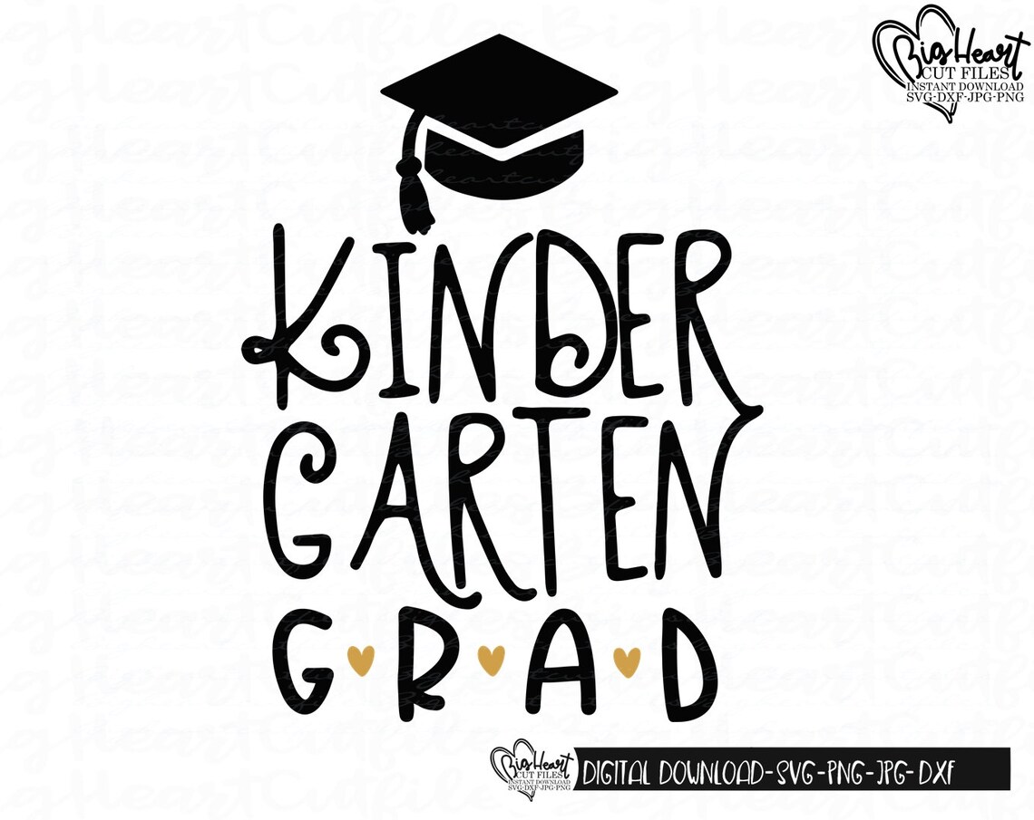 Download Kindergarten Graduation Svg Png Jpg Dxf Kindergarten Grad ...