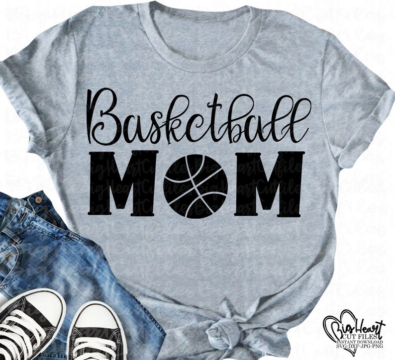 Basketball Mom Svg Png Jpg Dxf Basketball Mom Cut - Etsy
