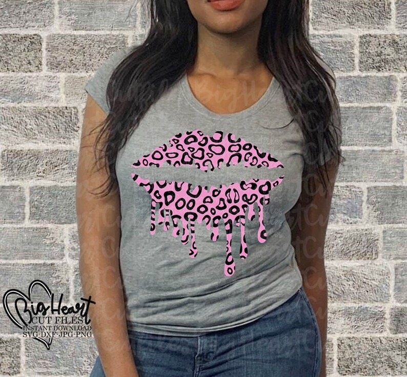 Free Free 282 Leopard Dripping Lips Svg Free SVG PNG EPS DXF File