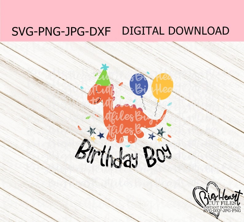 Download Art Collectibles Clip Art Cricut Dinosaur Birthday Boy Svg Dinosaur Svg Boy Birthday Shirt Design Silhouette Cute Dinosaur Cut File Dxf Jpg Png Sublimation