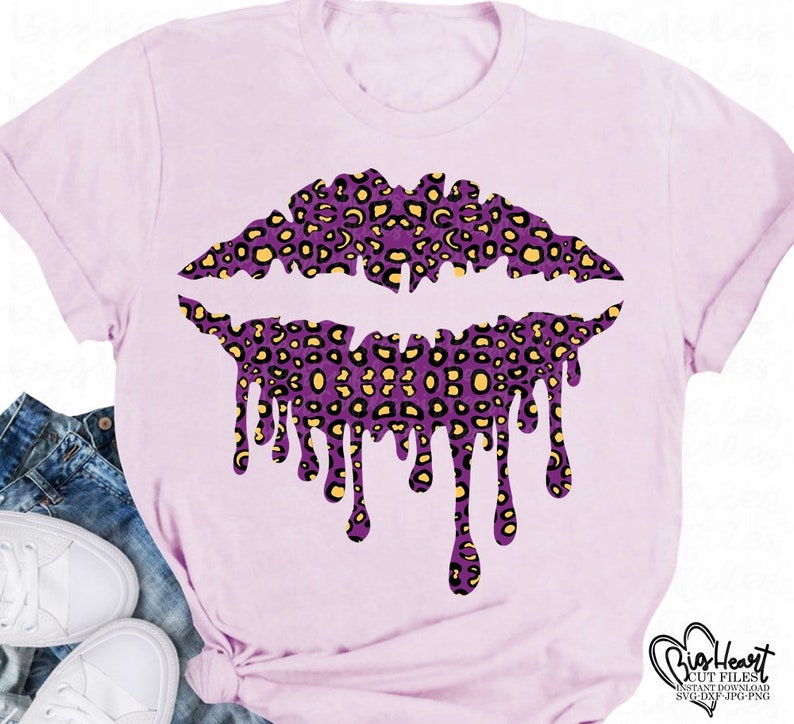 Free Free 288 Leopard Dripping Lips Svg Free SVG PNG EPS DXF File