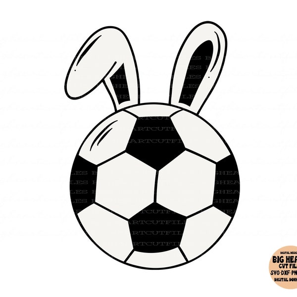 Soccer Bunny Svg, Png, Jpg, Dxf, Soccer Svg, Easter Bunny Svg, Bunny Svg, Sports Svg, Easter Shirt Design, Silhouette, Cricut, Sublimation