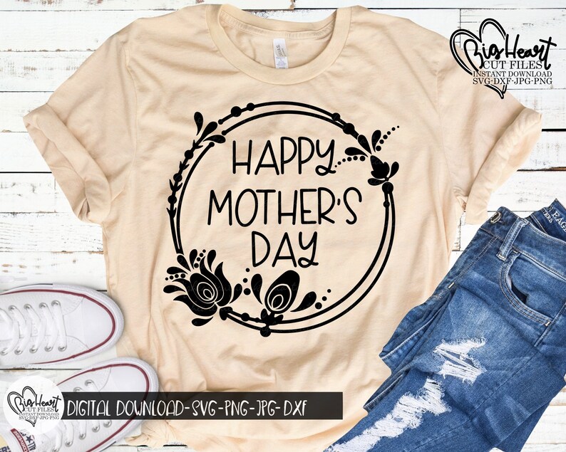 Download Mothers Day Svg Cricut Silhouette Dxf Happy Mother S Day Svg Mother S Day Design Jpg Png Mom Svg Floral Wreath Svg Sublimation Clip Art Art Collectibles Delage Com Br