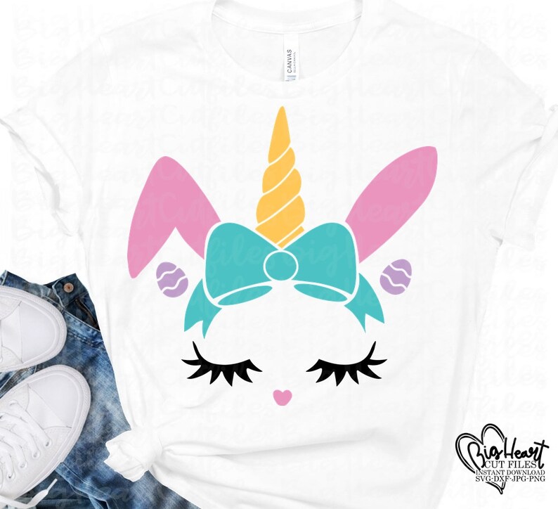 Download Bunny Unicorn Svg Png Jpg Dxf Easter Bunny Svg Unicorn | Etsy